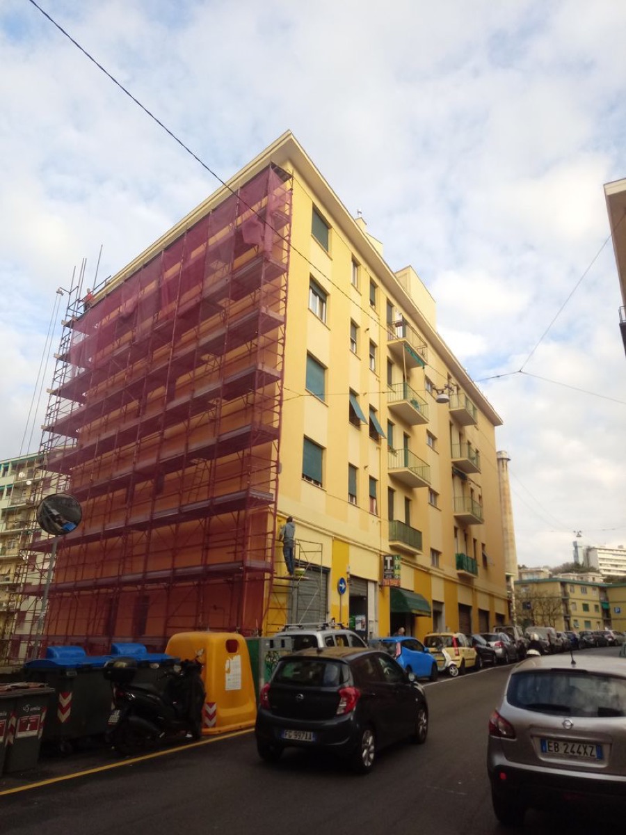 Recupero facciata Genova Quarto